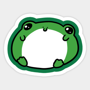 Frog Blob Sticker